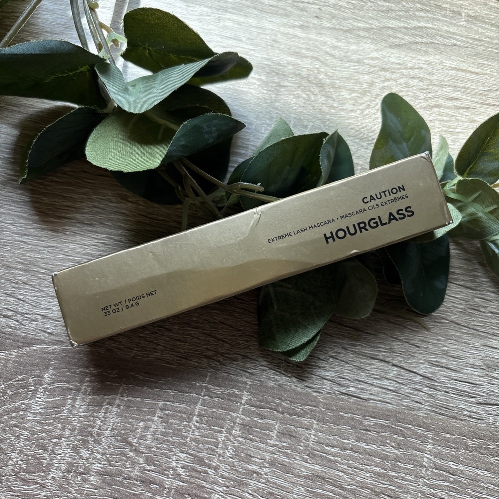 Hourglass Caution Extreme Lash Mascara Ultra Black, 0.33oz Boxed